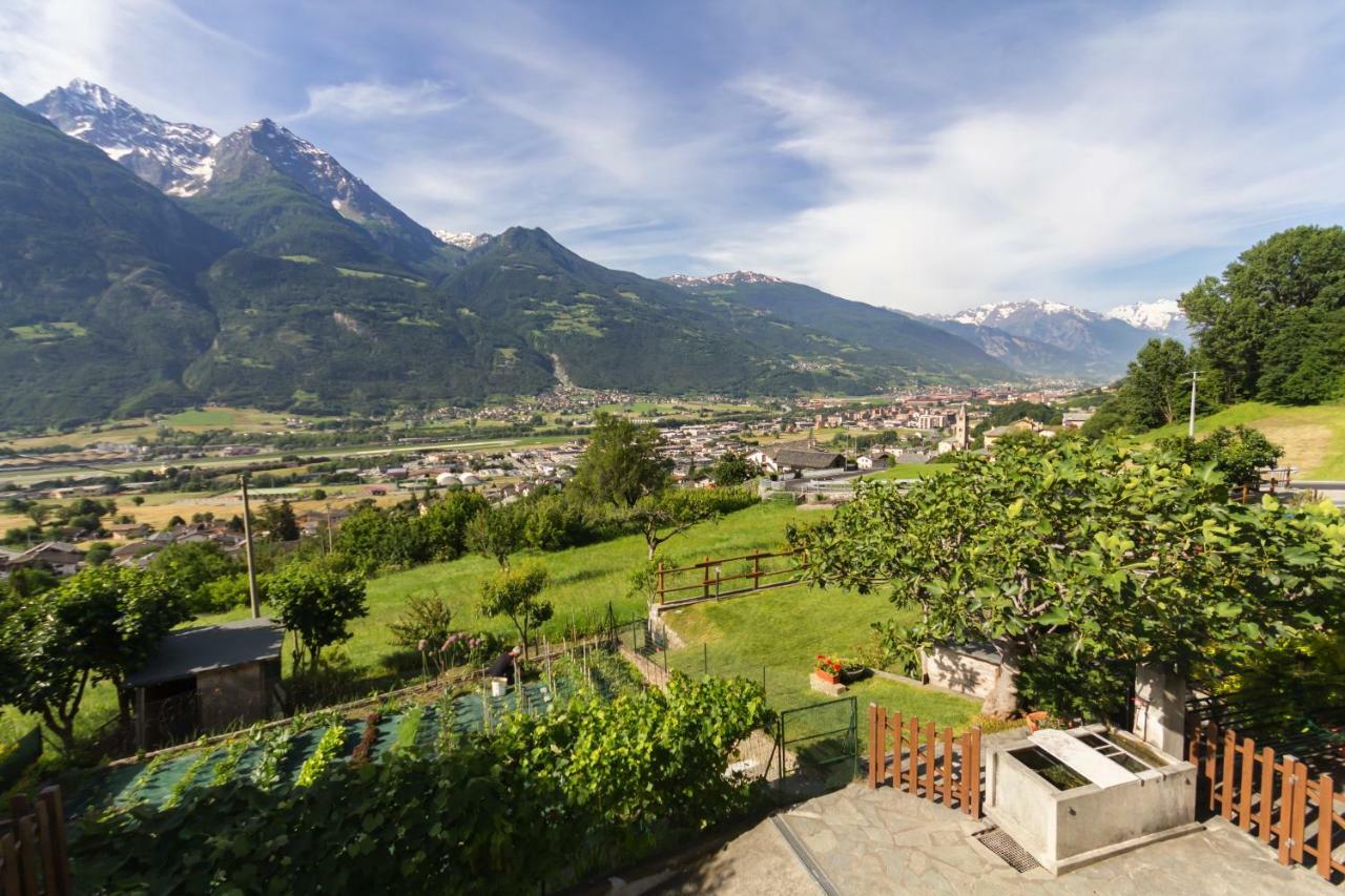 Ferienwohnung Vistarelax Aosta Exterior foto